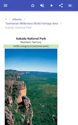 World Heritage android App screenshot 1